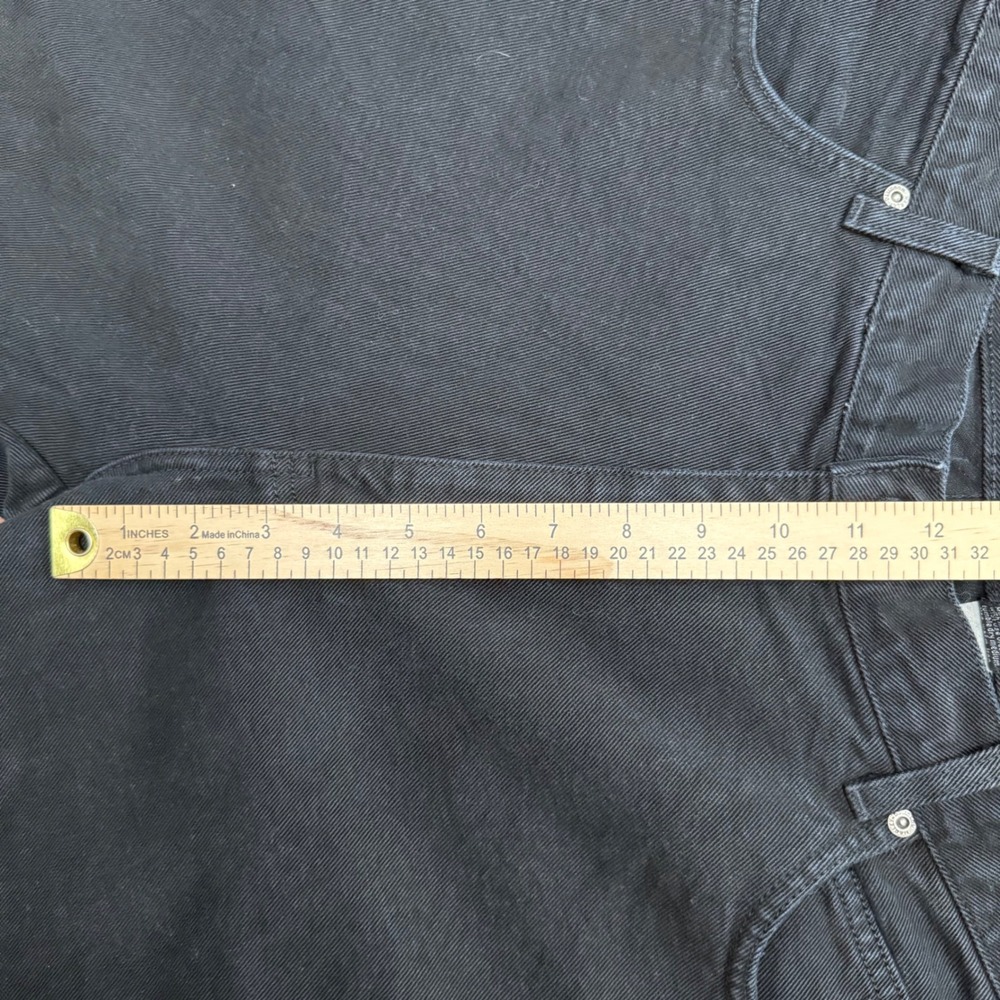Harley Davidson Relaxed Jeans Mens 36x32 Black Vintage Made in USA 100% Cotton - Picture 9 of 12
